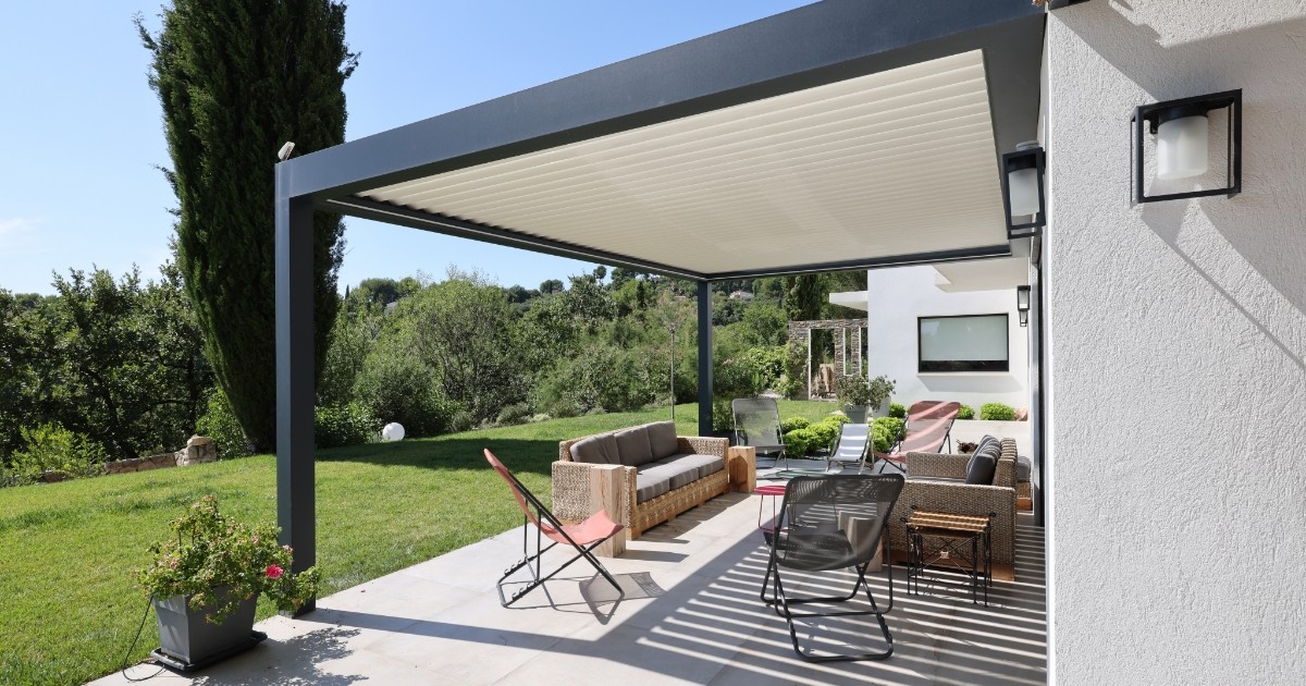 HOMANOVA Une Pergola Pour Plus De Confort 01